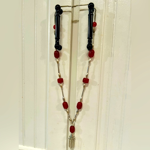 LOS CASTILLO Taxco TA-01 Sterling Silver Necklace and Pendant - Rare